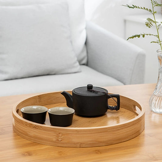 Wooden Tea Serving Tray
